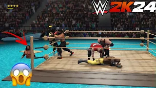 WWE 2K24 - WATER ROYAL RUMBLE MATCH | PS5 4K60