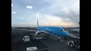 TRIP REPORT | KLM | 737-800 | NEWCASTLE-AMSTERDAM | ECONOMY | HD