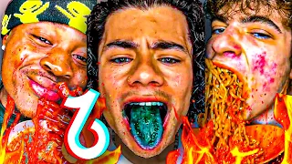 EXTREME Spicy Food TikTok Compilation #14 🥵🌶