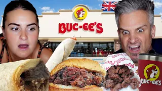 Brits Go To BUC-EE'S The BIGGEST Gas Station In The World (This is INSANE)