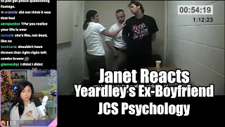 [Janet Reacts] Yeardley's Ex-Boyfriend by JCS Psychology! 🕵️