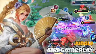 Airi Jungle Pro Gameplay | Intense Match Hard Carry | Arena of Valor Liên Quân mobile CoT