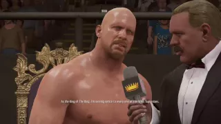 WWE 2K16 Showcase Part 1: Austin 3:16!