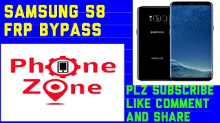 S8 frp bypass.samsung s8 forget google account