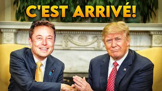 Le nouveau PARTENARIAT fou d'Elon Musk avec Trump change tout !