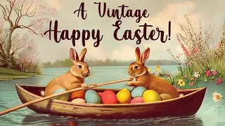 A Vintage Happy Easter with Oldies Songs Playlist 🐰  🐣 Easter Music Radio Live 📻 Vintage Easter