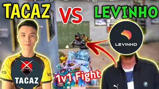 TACAZ AND LEVINHO BEST 1V4 SQUAD WIPED PUBG MOBILE | BEST CLUTCHES OF TACAZ AND LEVINHO