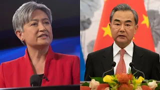 Penny Wong arrives in China