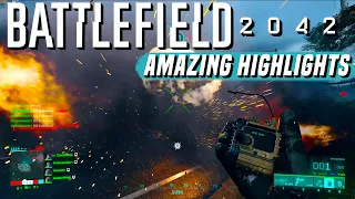 Battlefield 2042 - 8 Minutes Full of Amazing Highlights!