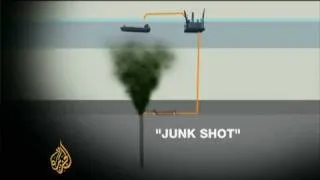 BP launches 'top kill' method to plug US oil leak