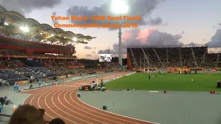 Yohan Blake 100M Semi Finals – second fastest man ever with 9 69 SEC– Commonwealth Games 2018