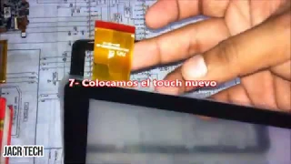 Cómo cambiar pantalla táctil touch a cualquier tablet china