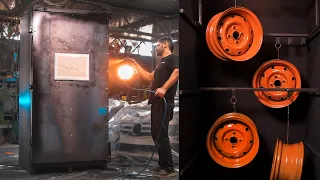 Making a powder coating oven from scratch