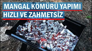 MANGAL KÖMÜRÜ NASIL YAPILIR? - MANGAL TUTUŞTURMA BACASI