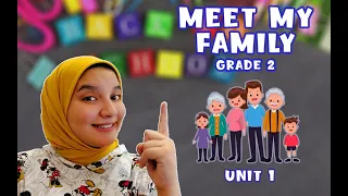 Grade 2 unit 1 Meet My Family - Connect - الوحده الاولي  منهج كونيكت ثانية ابتدائي With Amira Rashad