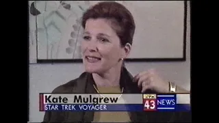 Kate Mulgrew (Capt. Janeway of Star Trek Voyager) Marries Clevelander - 1999!!