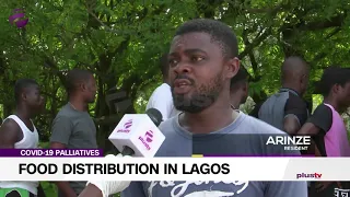 Covid-19 Palliatives: Food Distribution In Lagos