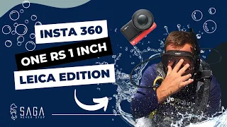 INSTA360 One RS 1 inch in challenging underwater conditions