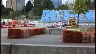 Street Racing Crash Vancouver Indy cars  Alex Zanardi Untelevised  Canada