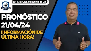 ¡ÚLTIMA HORA 5y6! | Pronóstico para el domingo 21/04/24 | La Rinconada INH | El Cronómetro Zuliano