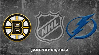 NHL Bruins vs Lightning | Jan.8, 2022