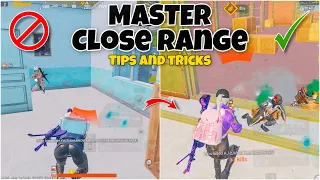 HOW TO IMPROVE CLOSE RANGE IN PUBG MOBILE🔥BEST CLOSE RANGE TIPS AND TRICKS BATTLEGROUNDS MOBILE BGMI