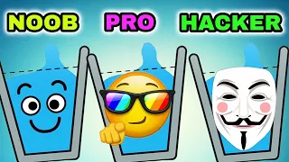 Happy Glass - NOOB vs PRO vs HACKER