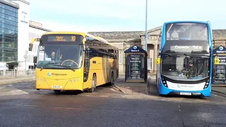 Buses at Inverness Bus Station 08/02/2024