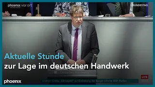 Bundestag LIVE: Aktuelle Stunde zur Lage im Handwerk