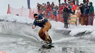 2024 SLUSH CUP // Pond Skim at Eaglecrest in Juneau, Alaska