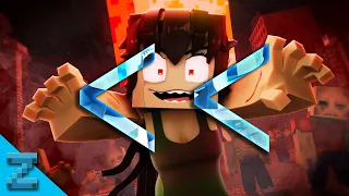 REVERSE "Zombie Girl" Minecraft Animated Music Video (ZAMination)