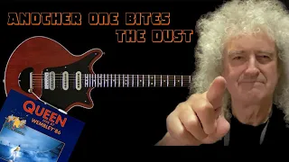 Another one bites the dust guitar backing track Wembley 86 Queen