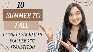 10 Essential Pieces you need to transition from Summer to Fall | Fall Outfits Inspiration