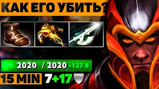 СИЛА НЕПРОБИВАЕМОГО ДК В МИДЕ | DRAGON KNIGHT DOTA 2