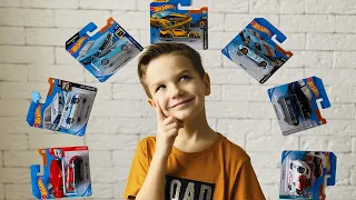 Mom arranged a game for Mark with the search for new Hot Wheels cars.