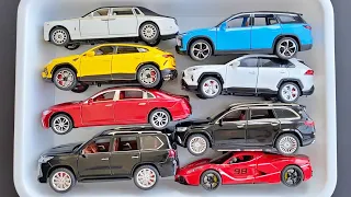 Box Full Of Diecast Cars - Rolls Royce, Lamborghini, Mercedes, Lexus, Nio, Toyota, Maybach, Ferrari