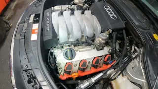 AUDI 4.2 ENGINE OIL LEAK THAT IS OFTEN MISDIAGNOSED