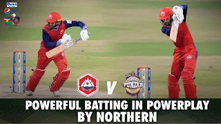 Powerful Batting In Powerplay | Northern vs Southern Punjab | Match 20 | National T20 2021 | MH1T