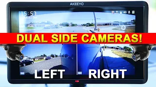 Akeeyo AKY-Z3GT Dash Cam Review (Side Cameras, Front, Rear, 4 Channel, GPS, Park Mode & Park Assist)