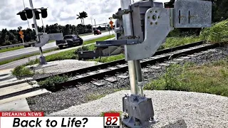 Is This Abandoned Railroad Crossing Coming Back To Life ?