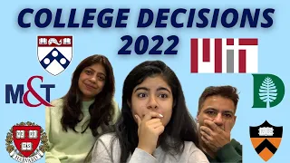 Dreams do come true | College Decision Reaction 2022 ft. ivies, scholarships...