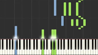 Bruce Hornsby "The Way It Is" Piano Solo, Piano Tutorial, Free Sheet Music (Synthesia)