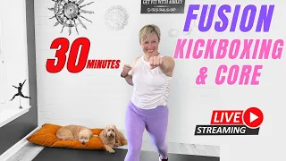 Fusion - Cardio Kickboxing & Core Workout: Fast & Fun Tabata (140 bpm)!