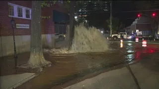 Another water main break in Atlanta
