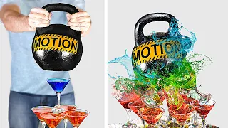 ¡Rompiendo Cosas Navideñas en Slow Motion!