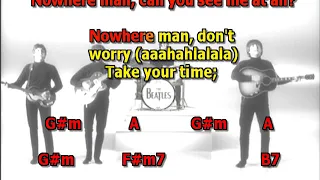 Nowhere Man Beatles Mizo Vocals  lyrics chords cover