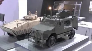 SOFEX 2014 Nexter Wheeled Combat Vehicles