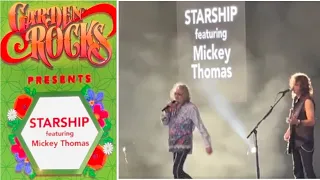 LIVE STARSHIP featuring Mickey Thomas April 23 2022 / Get Ready To Rock! Garden Rocks Concert Series