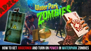 How To Get Power On & Tuff 'Nuff (Juggernog) On Waterpark Zombies (Black Ops 3 Custom Map by DANNYY)