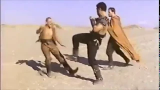 Eternal Fist (1992) fight scenes 1 Khan, Dale Cook martial arts action movie archives